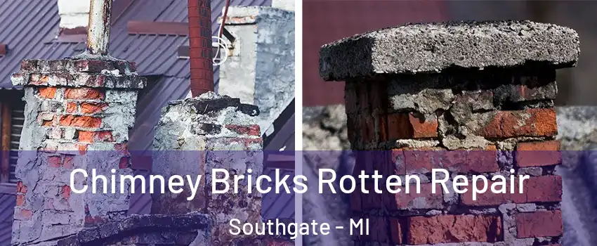  Chimney Bricks Rotten Repair Southgate - MI
