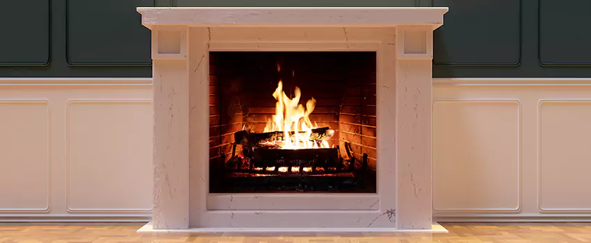 Decorative Electric Fireplace Installation in Southgate, Michigan