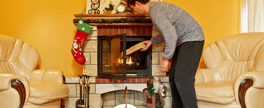 Gas to Wood-Burning Fireplace Conversion Services in Southgate, Michigan