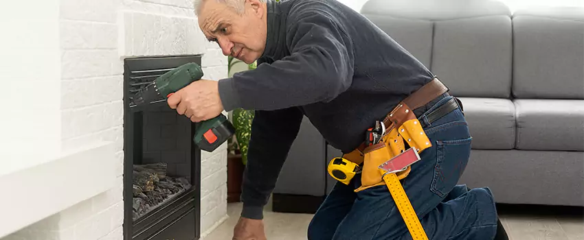 New Indoor Fireplace Installation in Southgate, Michigan