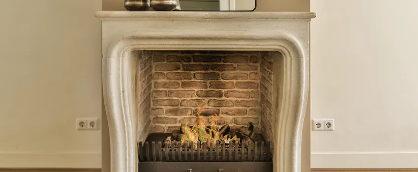 Vintage-style Fireplace Redesign in Southgate, Michigan