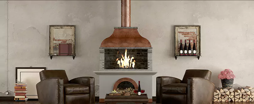Thelin Hearth Products Providence Pellet Insert Fireplace Installation in Southgate, MI