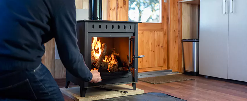 Open Hearth Wood Fireplace Installation in Southgate, MI
