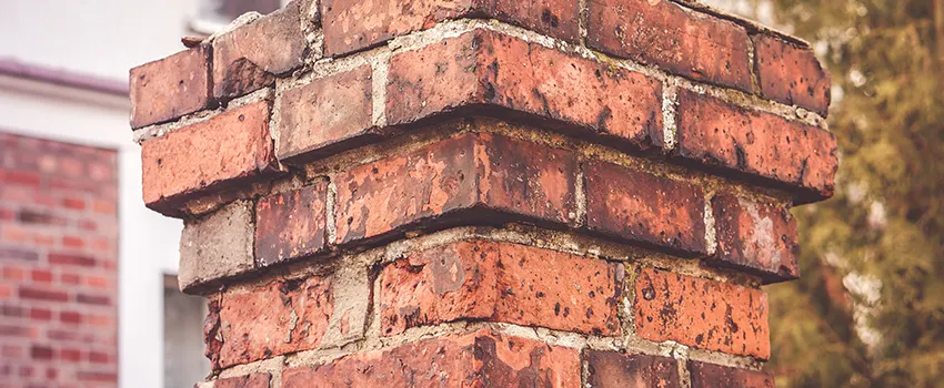 Cracked Chimney Bricks Repair Cost in Southgate, Michigan