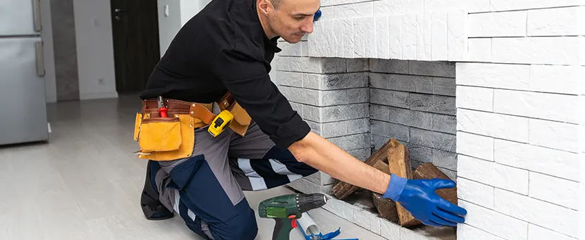 Fireplace Damaged Damper Frame Repair Services in Southgate, Michigan