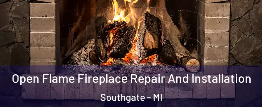  Open Flame Fireplace Repair And Installation Southgate - MI